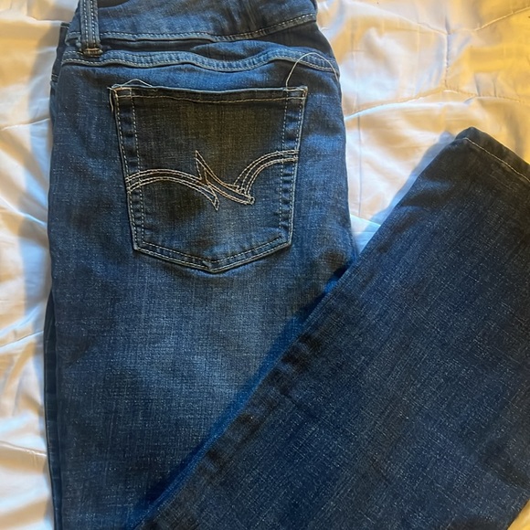 Wrangler Blue Bootcut Jeans - Picture 3 of 4